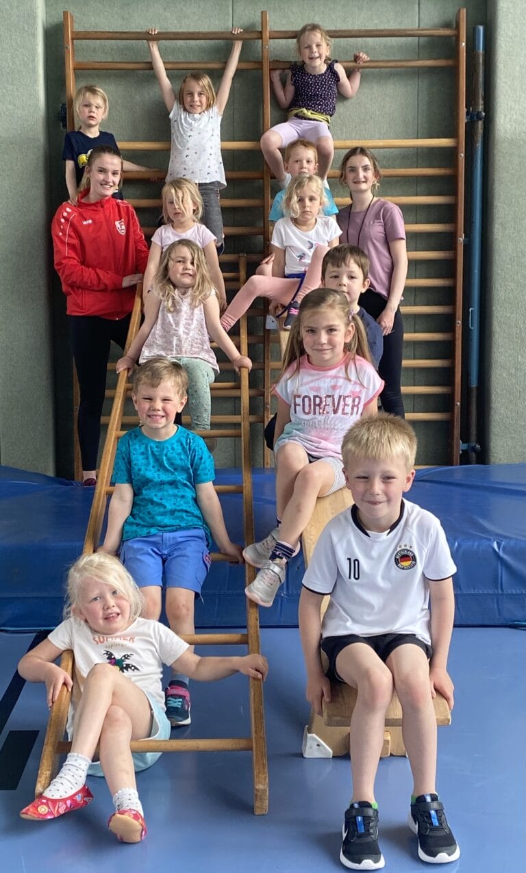 Original Bild Kinderturnen