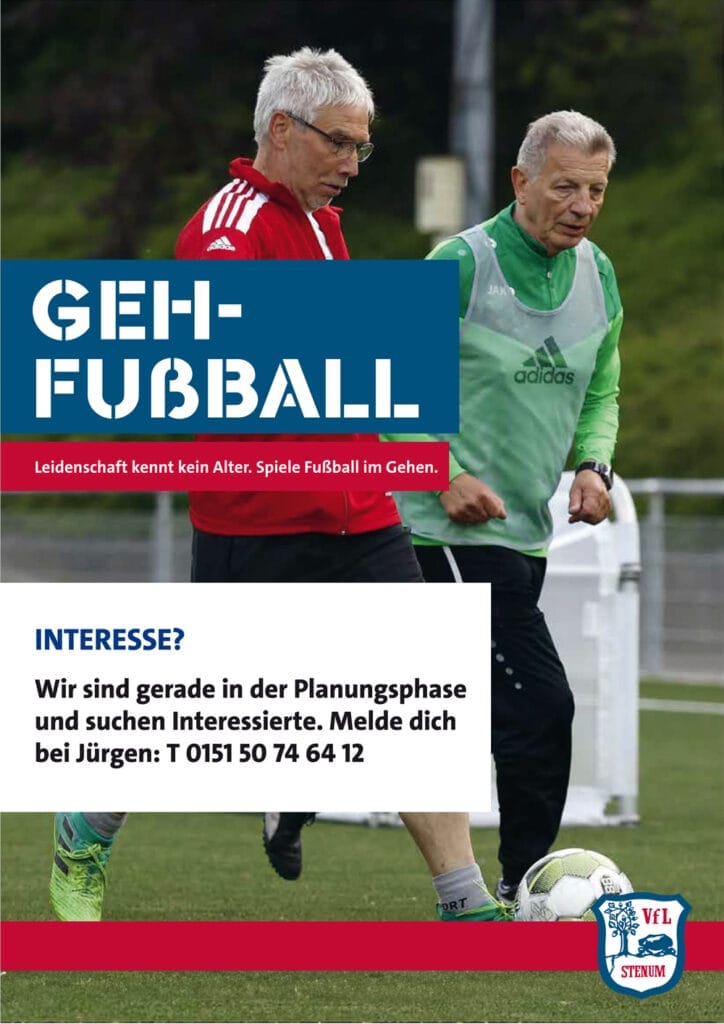 vfl stenum walking football gehfussball